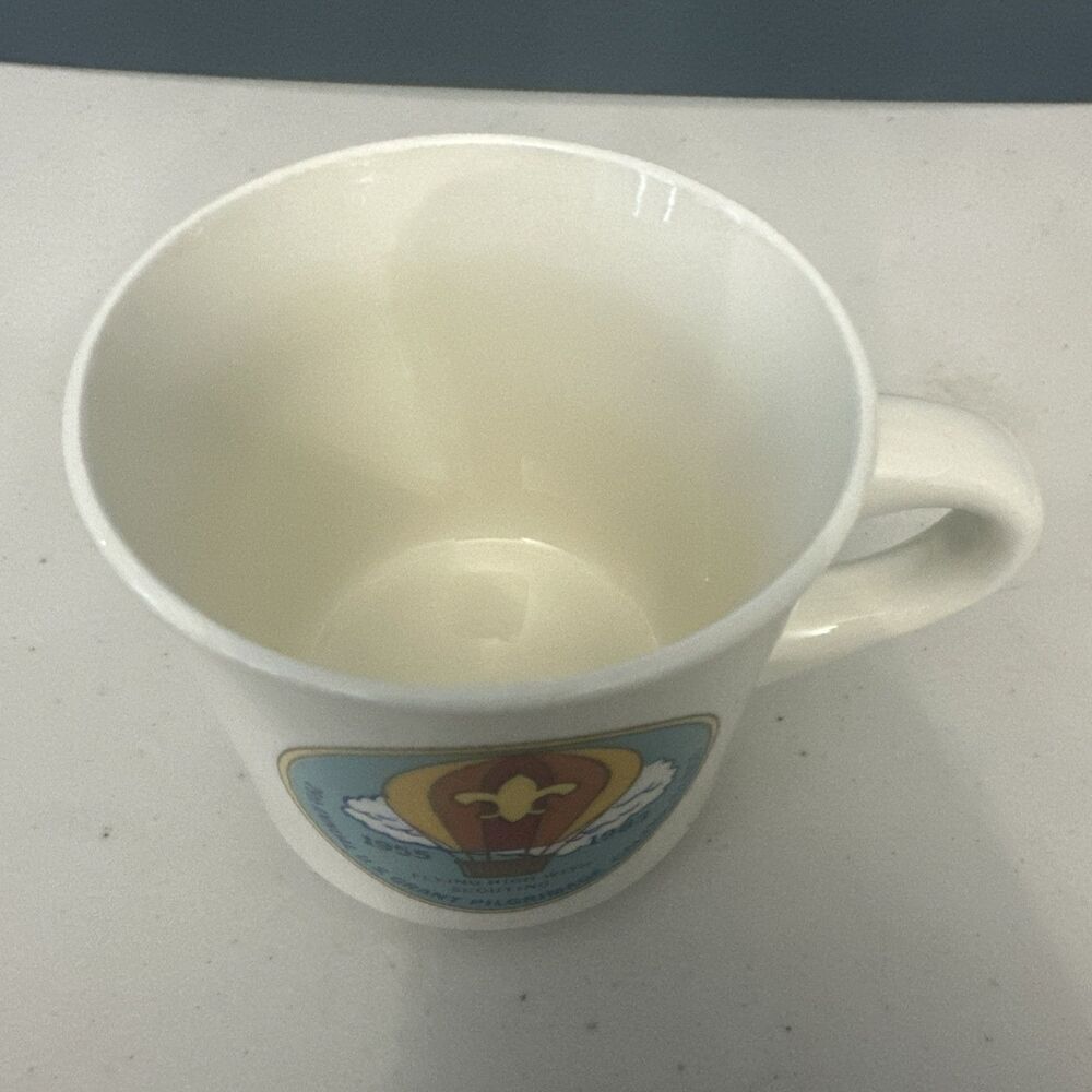 Vintage 1983 BSA BOY SCOUTS COFFEE MUG CUP US Grant Pilgrimage Galena Illinois - Picture 3 of 4